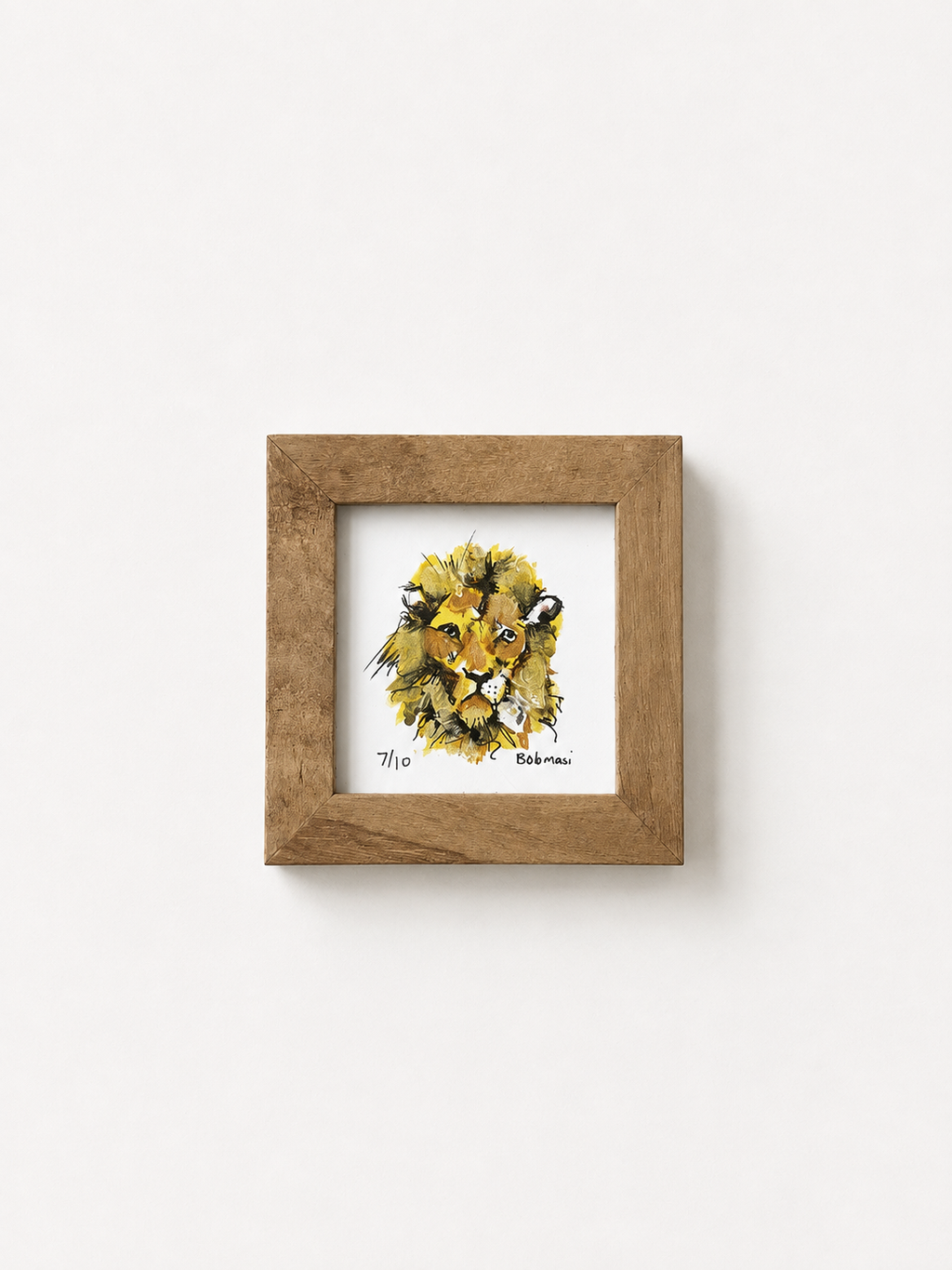 Miniatures – Framed Bob Mnisi Print