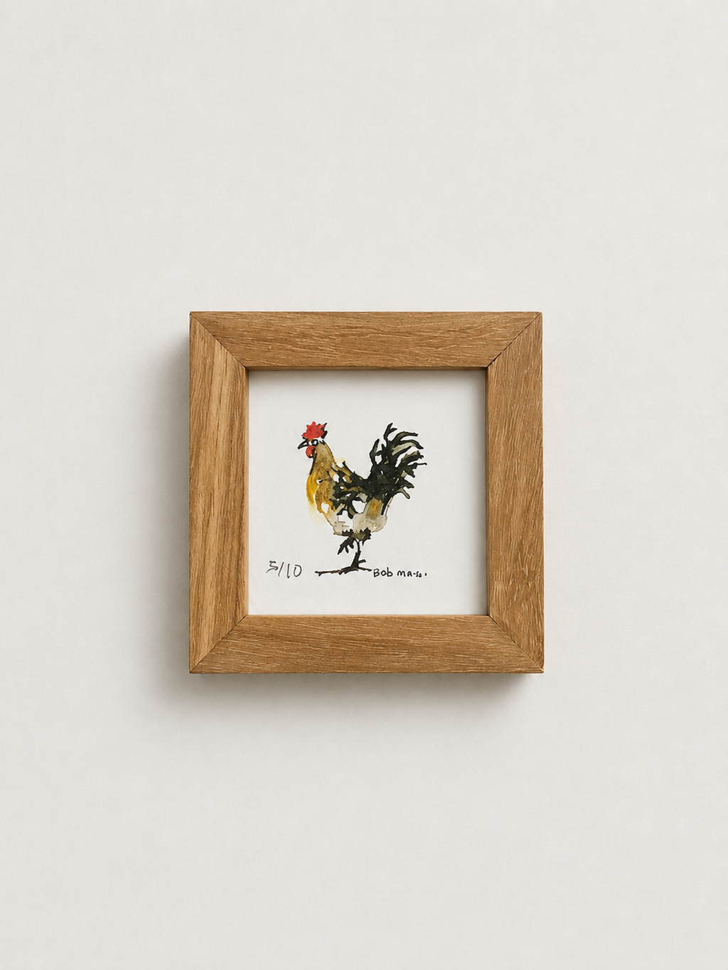 Miniatures – Framed Bob Mnisi Print