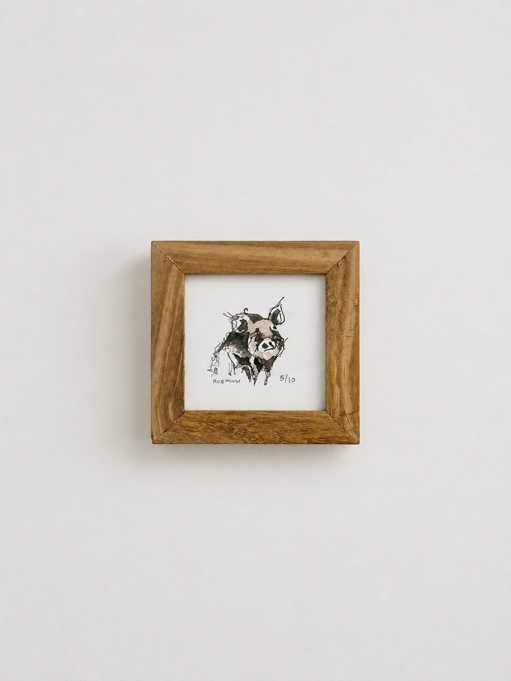 Miniatures – Framed Bob Mnisi Print