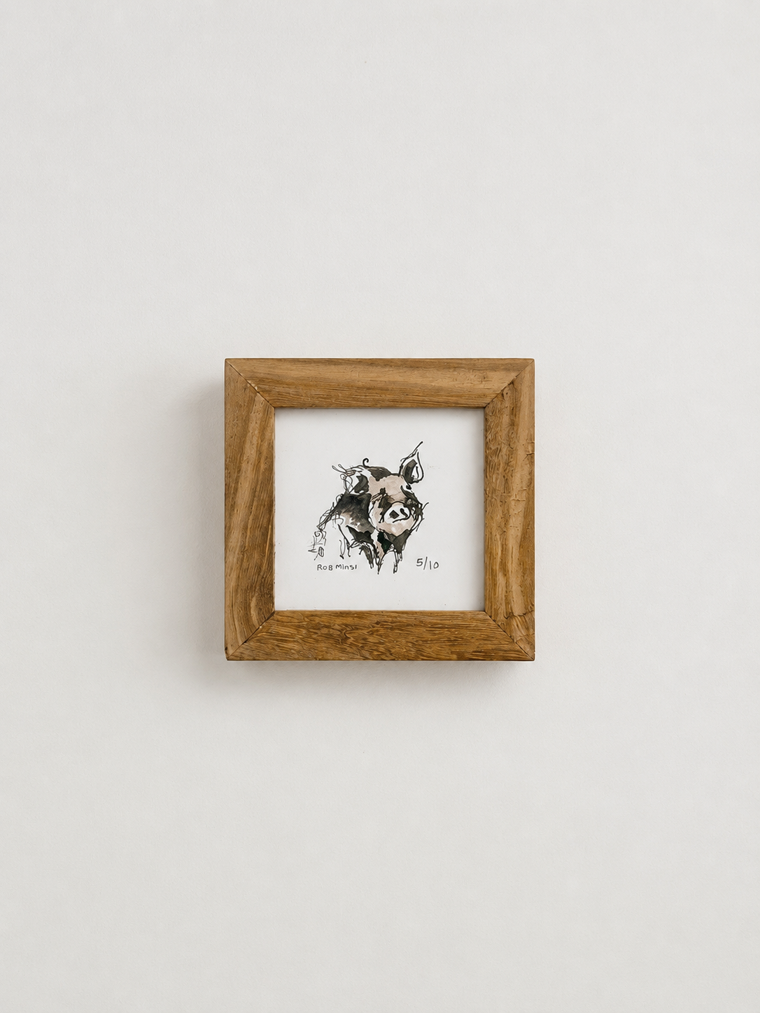 Miniatures – Framed Bob Mnisi Print
